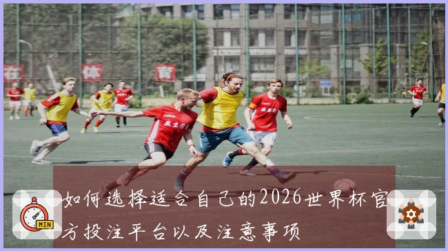 如何选择适合自己的2026世界杯官方投注平台以及注意事项