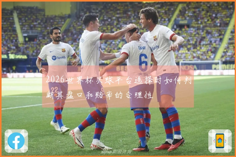 2026世界杯买球平台选择时如何判断其盘口和赔率的合理性