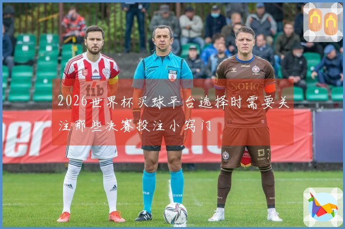 2026世界杯买球平台选择时需要关注那些决赛投注小窍门