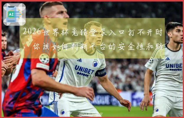 2026世界杯竞猜登录入口打不开时，你该如何判断平台的安全性和赔率合理性？