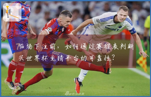 临场下注前，如何通过赛程表判断买世界杯竞猜平台的可靠性？